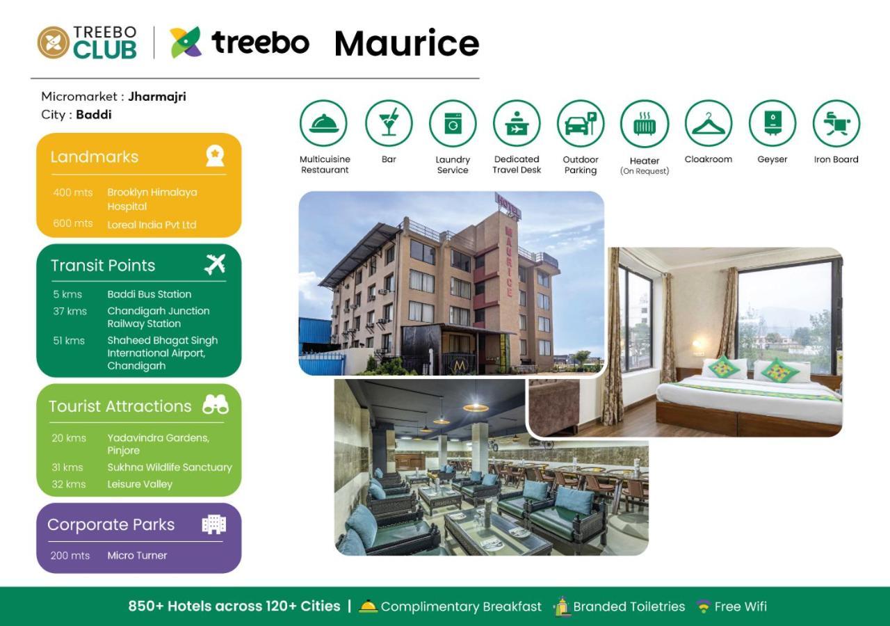 Treebo Maurice Hotel Baddi Exterior foto